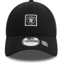 gorra-curva-negra-ajustable-9forty-metallic-patch-de-las-vegas-raiders-nfl-de-new-era