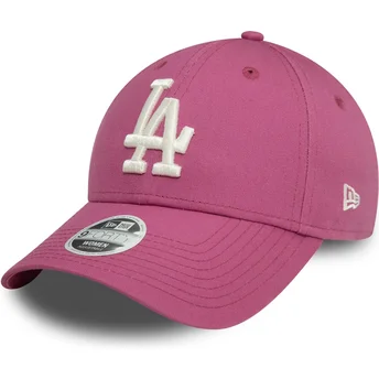 Gorra curva rosa ajustable para mujer 9FORTY League...