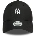 gorra-curva-negra-ajustable-para-mujer-9forty-jacquard-de-new-york-yankees-mlb-de-new-era