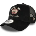 gorra-trucker-negra-9forty-a-frame-cord-graphic-de-new-york-estados-y-paises-de-new-era