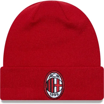 Gorro rojo Core Cuff de AC Milan Serie A de New Era