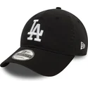 gorra-curva-negra-ajustable-9twenty-washed-de-los-angeles-dodgers-mlb-de-new-era