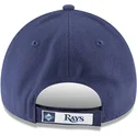 gorra-curva-azul-marino-ajustable-9forty-the-league-de-tampa-bay-rays-mlb-de-new-era