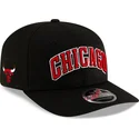 gorra-curva-negra-snapback-9seventy-statement-stretch-snap-de-chicago-bulls-nba-de-new-era