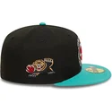 gorra-plana-negra-y-verde-ajustada-59fifty-classic-de-memphis-grizzlies-nba-de-new-era