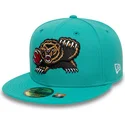 gorra-plana-verde-ajustada-59fifty-classic-de-memphis-grizzlies-nba-de-new-era