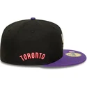 gorra-plana-negra-y-violeta-ajustada-59fifty-classic-de-toronto-raptors-nba-de-new-era