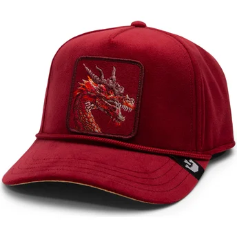 Gorra curva roja snapback dragón Dragon Royalty The Farm...