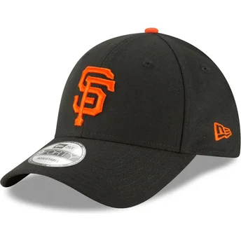 Gorra curva negra ajustable 9FORTY The League de San Francisco Giants MLB de New Era