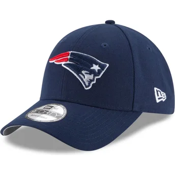 Gorra curva azul marino ajustable 9FORTY The League de New England Patriots NFL de New Era