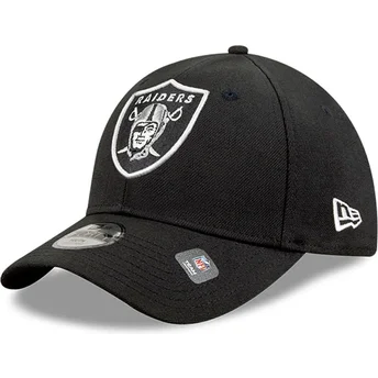 gorra-curva-negra-ajustable-9forty-the-league-de-las-vegas-raiders-nfl-de-new-era