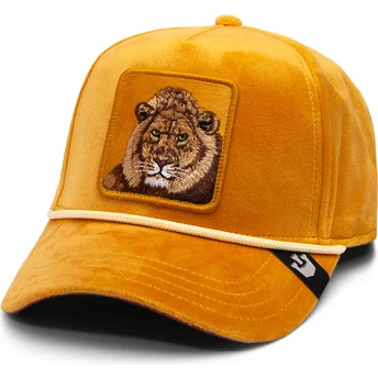 gorra-curva-amarilla-snapback-leon-lion-royalty-the-farm-de-goorin-bros