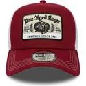 gorra-trucker-roja-y-blanca-9forty-a-frame-vintage-de-pine-aged-lager-de-new-era