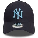 gorra-curva-azul-marino-ajustable-con-logo-azul-9forty-league-essential-de-new-york-yankees-mlb-de-new-era