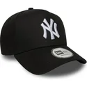 gorra-curva-negra-snapback-e-frame-league-essential-de-new-york-yankees-mlb-de-new-era