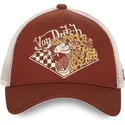 gorra-trucker-marron-y-beige-gue-de-von-dutch