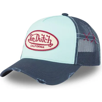 Gorra trucker azul USED 01 de Von Dutch