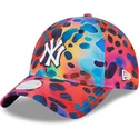 gorra-curva-multicolor-ajustable-para-mujer-9twenty-spots-spring-training-fan-pack-2025-de-new-york-yankees-mlb-de-new-era