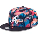 gorra-plana-multicolor-snapback-9fifty-printed-spring-training-fan-pack-2025-de-atlanta-braves-mlb-de-new-era