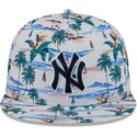 gorra-plana-blanca-snapback-9fifty-print-spring-training-fan-pack-2025-de-new-york-yankees-mlb-de-new-era