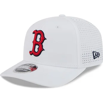 Gorra trucker blanca 9SEVENTY Perf Spring Training Fan Pack 2025 de Boston Red Sox MLB de New Era