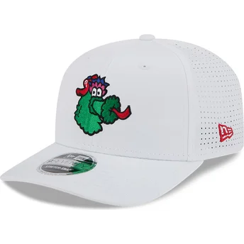 Gorra trucker blanca 9SEVENTY Perf Spring Training Fan Pack 2025 de Philadelphia Phillies MLB de New Era