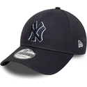 gorra-curva-azul-marino-ajustable-con-logo-azul-marino-9forty-team-outline-de-new-york-yankees-mlb-de-new-era