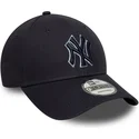 gorra-curva-azul-marino-ajustable-con-logo-azul-marino-9forty-team-outline-de-new-york-yankees-mlb-de-new-era
