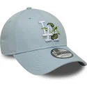 gorra-curva-azul-ajustable-9forty-floral-icon-de-los-angeles-dodgers-mlb-de-new-era
