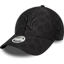 gorra-curva-negra-ajustable-para-mujer-9forty-floral-towelling-de-new-york-yankees-mlb-de-new-era
