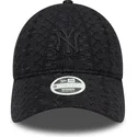 gorra-curva-negra-ajustable-para-mujer-con-logo-negro-9twenty-broderie-de-new-york-yankees-mlb-de-new-era