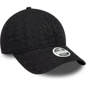 gorra-curva-negra-ajustable-para-mujer-con-logo-negro-9twenty-broderie-de-new-york-yankees-mlb-de-new-era