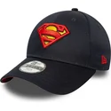gorra-curva-azul-marino-ajustable-para-nino-9forty-all-over-print-de-superman-dc-comics-de-new-era