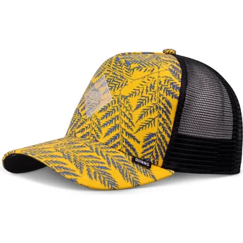 Gorra trucker amarilla y negra HFT Fern de Djinns