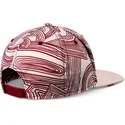 gorra-plana-beige-y-roja-snapback-ma-pattern-de-djinns