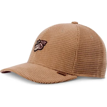 Gorra curva marrón snapback TrueFit Hat Nut Waffle de Djinns