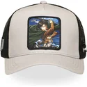 gorra-trucker-gris-y-negra-levi-ackerman-aot-lev-attack-on-titan-de-capslab