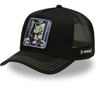 Gorra trucker negra Joker DC8 JOK DC Comics de Capslab
