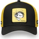 gorra-trucker-negra-y-amarilla-gaston-lagaffe-hea-de-capslab