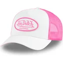gorra-trucker-blanca-y-rosa-fluo01-ct-de-von-dutch