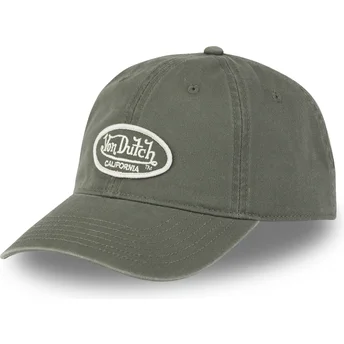 Gorra curva verde ajustable LOG02 CD de Von Dutch