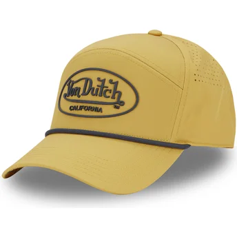 Gorra curva amarilla ajustable CORD05 de Von Dutch