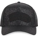 gorra-trucker-negra-glitter-de-von-dutch-x-schott-nyc