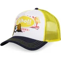 gorra-trucker-blanca-amarilla-y-negra-patch-de-von-dutch-x-schott-nyc