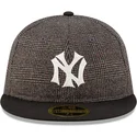 gorra-plana-negra-ajustada-59fifty-day-retro-crown-de-new-york-yankees-mlb-de-new-era