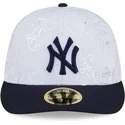 gorra-plana-azul-marino-y-blanca-ajustada-59fifty-day-low-profile-de-new-york-yankees-mlb-de-new-era