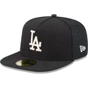 gorra-plana-negra-ajustada-59fifty-day-a-frame-de-los-angeles-dodgers-mlb-de-new-era