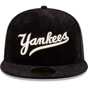 gorra-plana-negra-ajustada-59fifty-day-de-new-york-yankees-mlb-de-new-era
