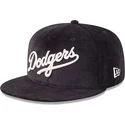 gorra-plana-negra-ajustada-59fifty-day-de-los-angeles-dodgers-mlb-de-new-era