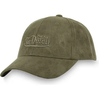 Gorra curva verde ajustable SUE K de Von Dutch
